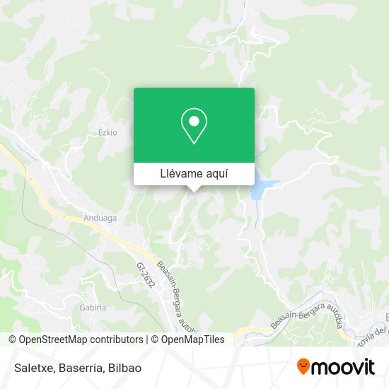 Mapa Saletxe, Baserria