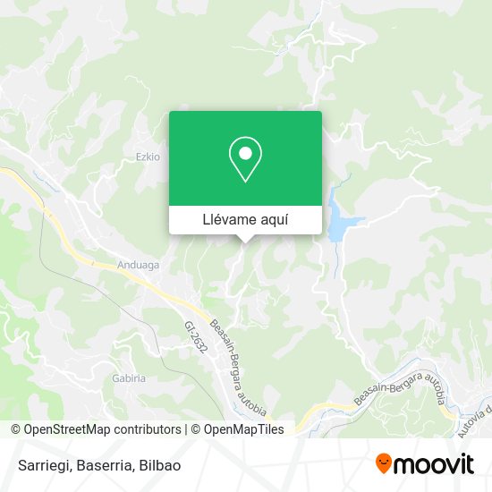 Mapa Sarriegi, Baserria