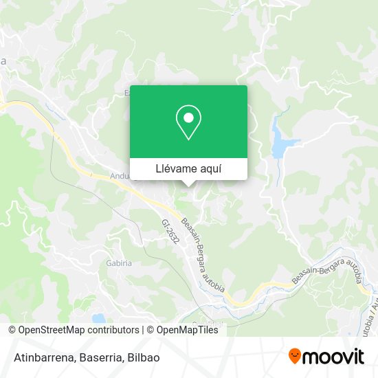 Mapa Atinbarrena, Baserria