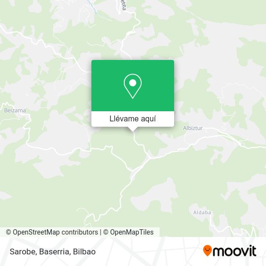 Mapa Sarobe, Baserria