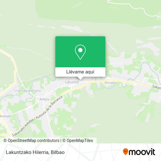 Mapa Lakuntzako Hilerria