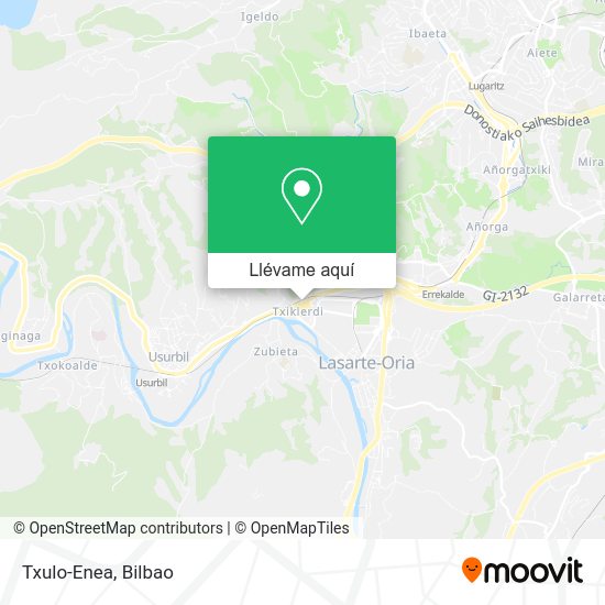 Mapa Txulo-Enea