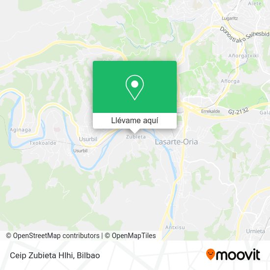 Mapa Ceip Zubieta Hlhi