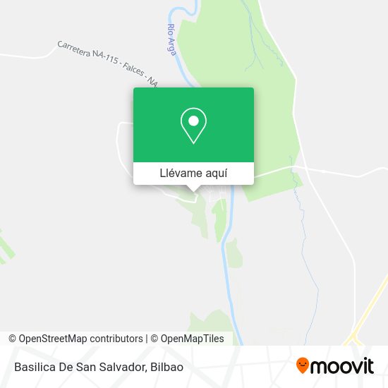 Mapa Basilica De San Salvador