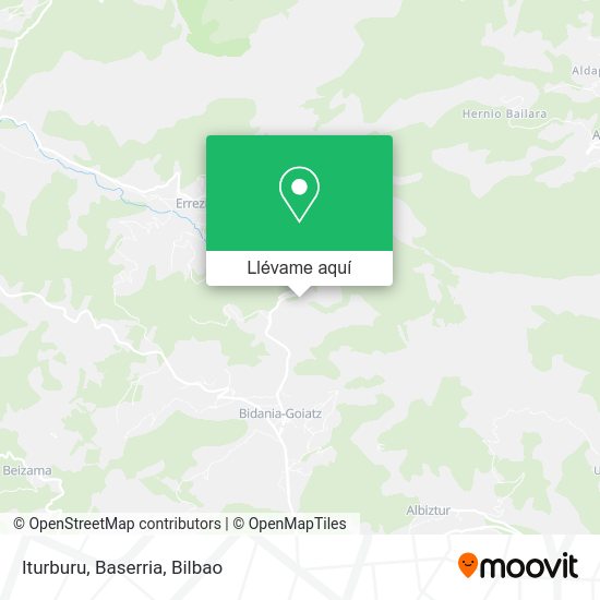 Mapa Iturburu, Baserria