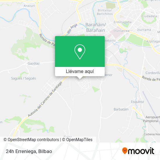 Mapa 24h Erreniega