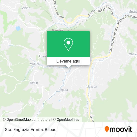 Mapa Sta. Engrazia Ermita