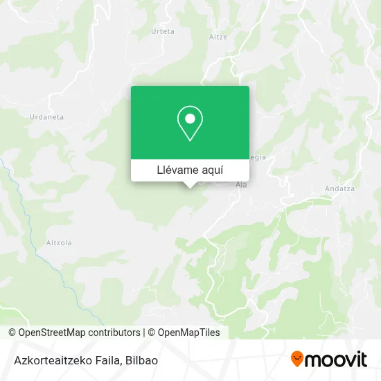 Mapa Azkorteaitzeko Faila