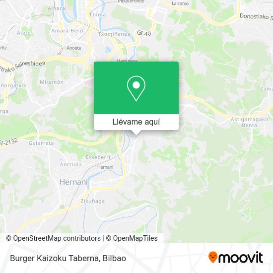 Mapa Burger Kaizoku Taberna