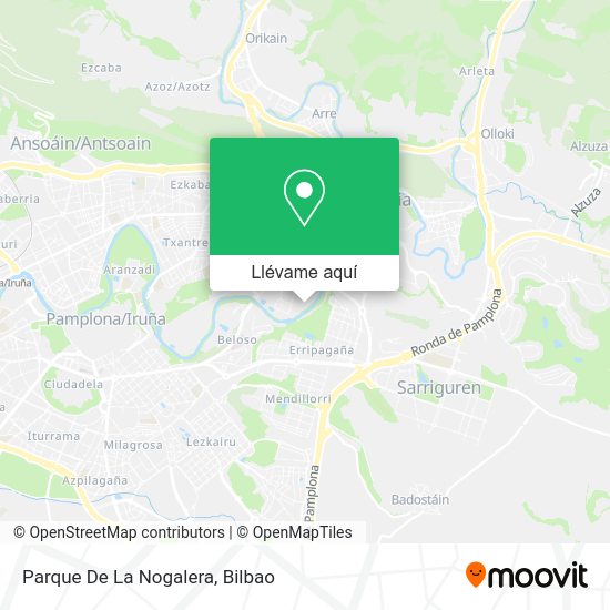 Mapa Parque De La Nogalera
