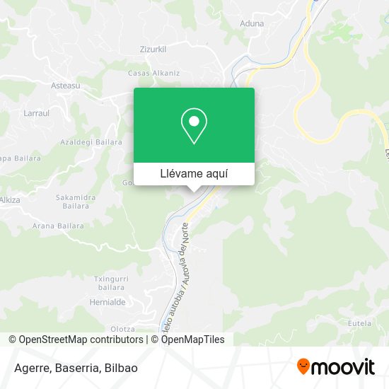Mapa Agerre, Baserria