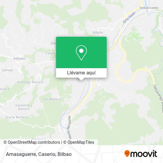 Mapa Amasaguerre, Caserio