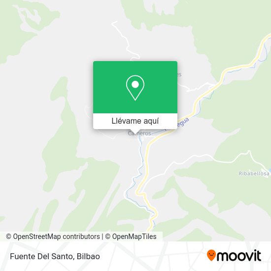 Mapa Fuente Del Santo