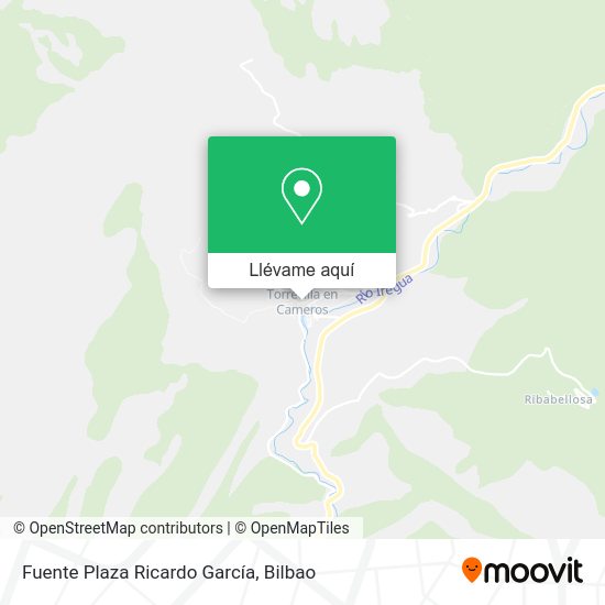 Mapa Fuente Plaza Ricardo García