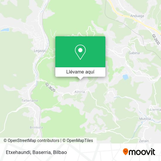 Mapa Etxehaundi, Baserria
