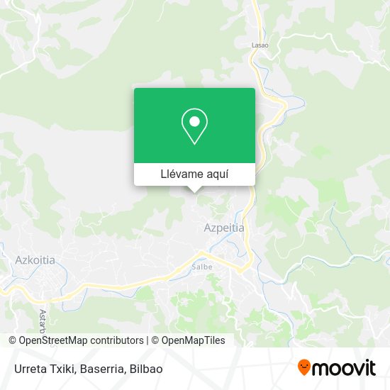Mapa Urreta Txiki, Baserria
