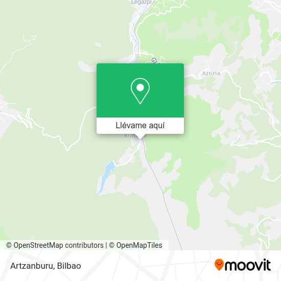 Mapa Artzanburu