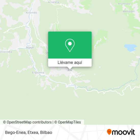 Mapa Bego-Enea, Etxea
