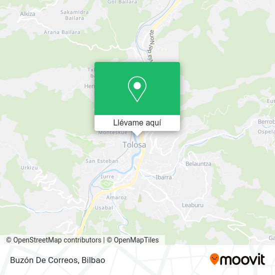 Mapa Buzón De Correos