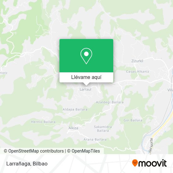 Mapa Larrañaga