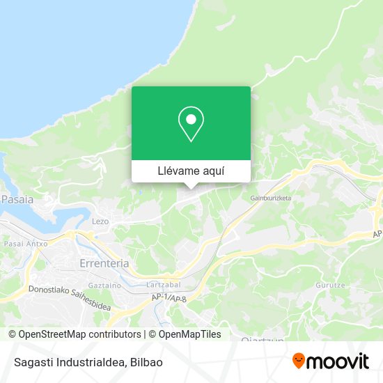 Mapa Sagasti Industrialdea