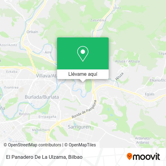 Mapa El Panadero De La Ulzama