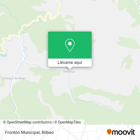 Mapa Frontón Municipal