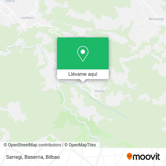 Mapa Sarregi, Baserria