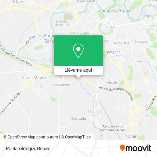 Mapa Polikiroldegia
