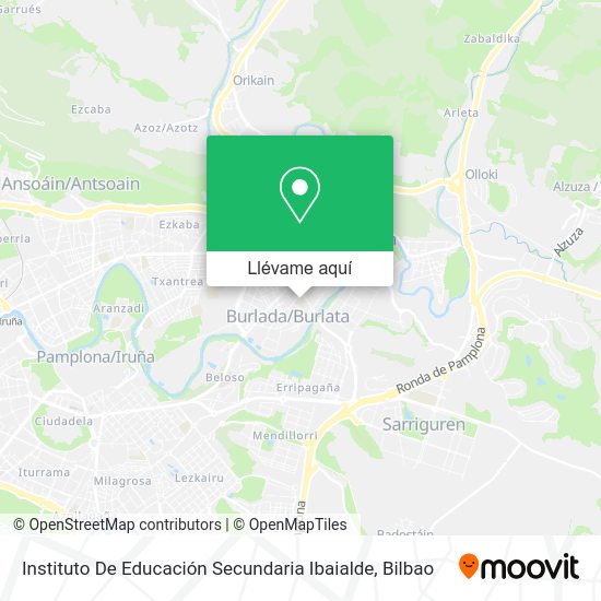 Mapa Instituto De Educación Secundaria Ibaialde