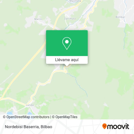 Mapa Nordebisi Baserria