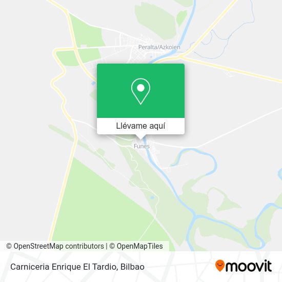 Mapa Carniceria Enrique El Tardio