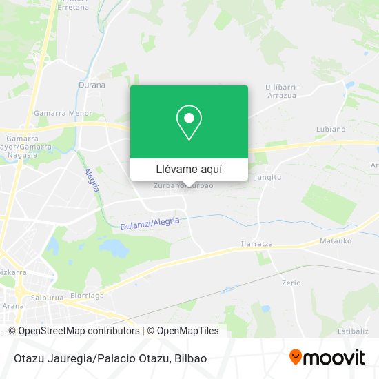 Mapa Otazu Jauregia/Palacio Otazu