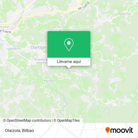 Mapa Olaizola