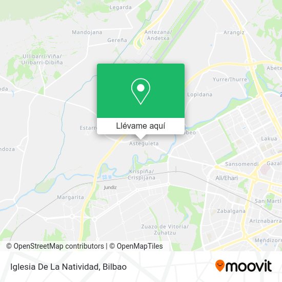 Mapa Iglesia De La Natividad