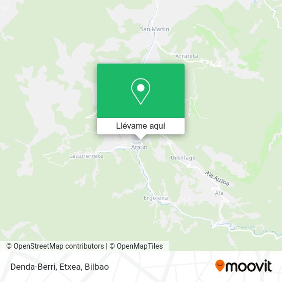 Mapa Denda-Berri, Etxea