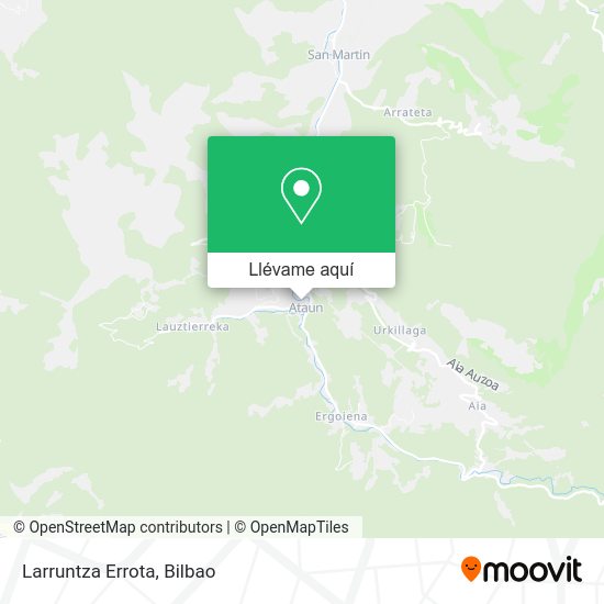 Mapa Larruntza Errota