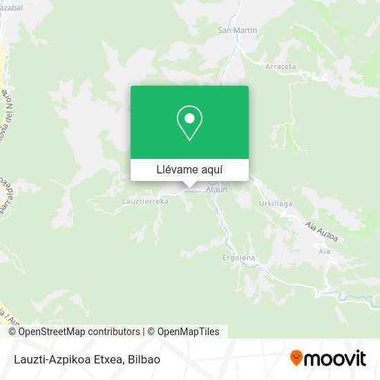 Mapa Lauzti-Azpikoa Etxea