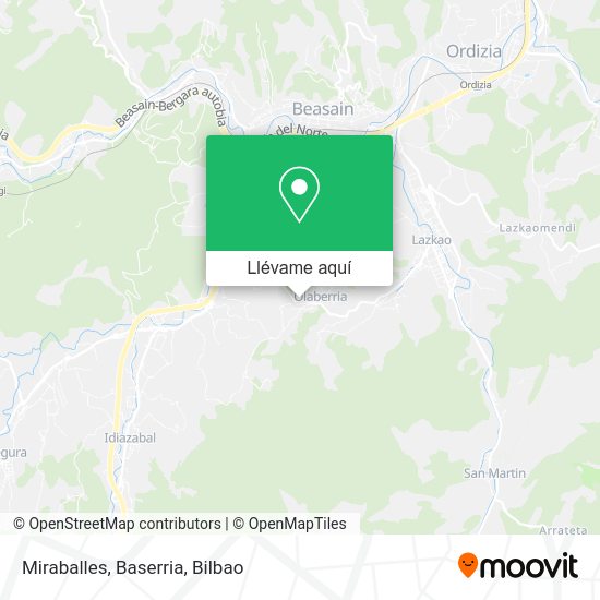 Mapa Miraballes, Baserria