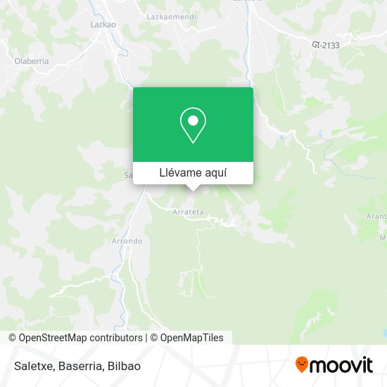 Mapa Saletxe, Baserria