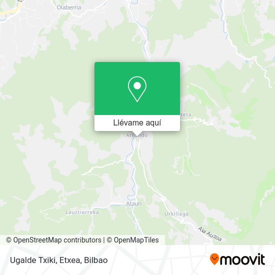 Mapa Ugalde Txiki, Etxea