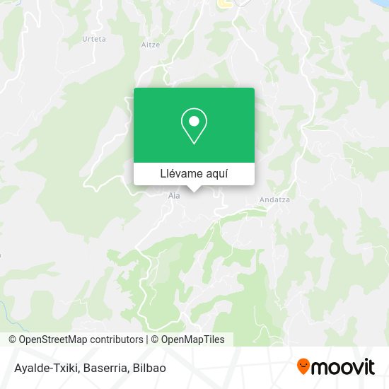 Mapa Ayalde-Txiki, Baserria