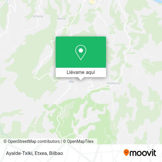 Mapa Ayalde-Txiki, Etxea