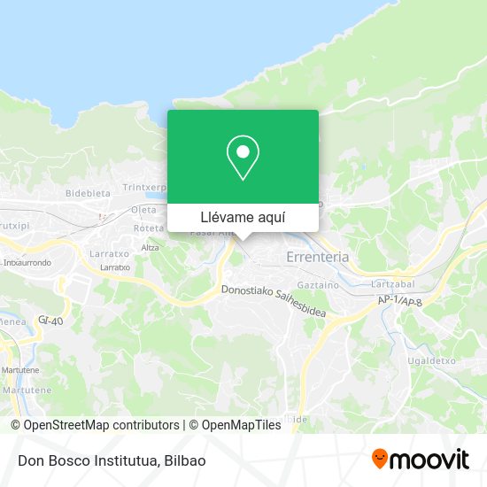 Mapa Don Bosco Institutua