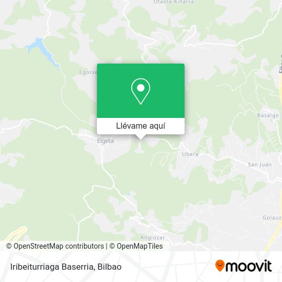 Mapa Iribeiturriaga Baserria