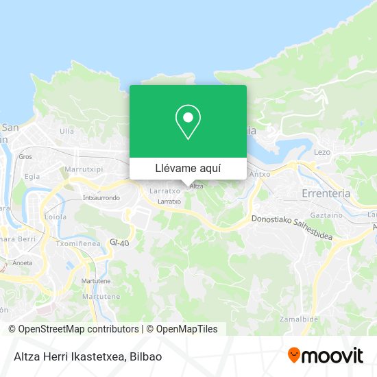 Mapa Altza Herri Ikastetxea