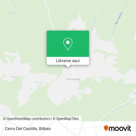 Mapa Cerro Del Castillo