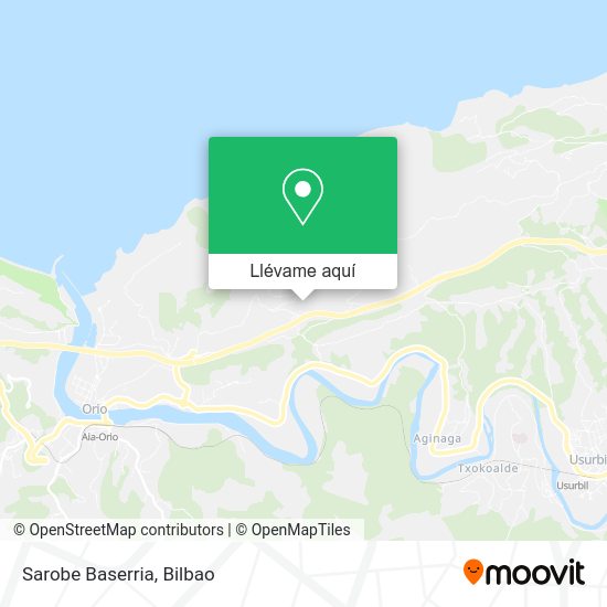 Mapa Sarobe Baserria