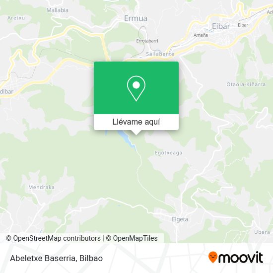 Mapa Abeletxe Baserria