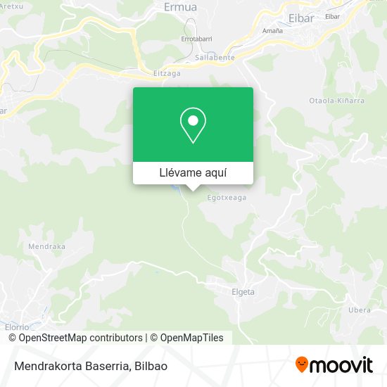 Mapa Mendrakorta Baserria